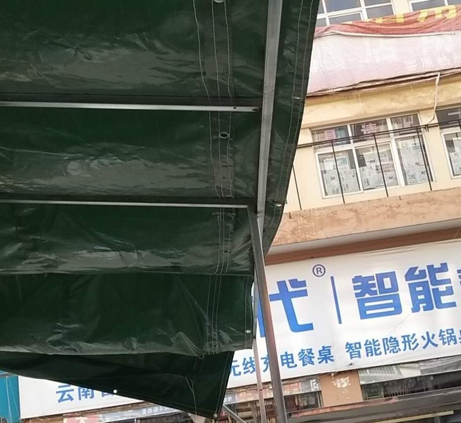 遮阳篷布展示