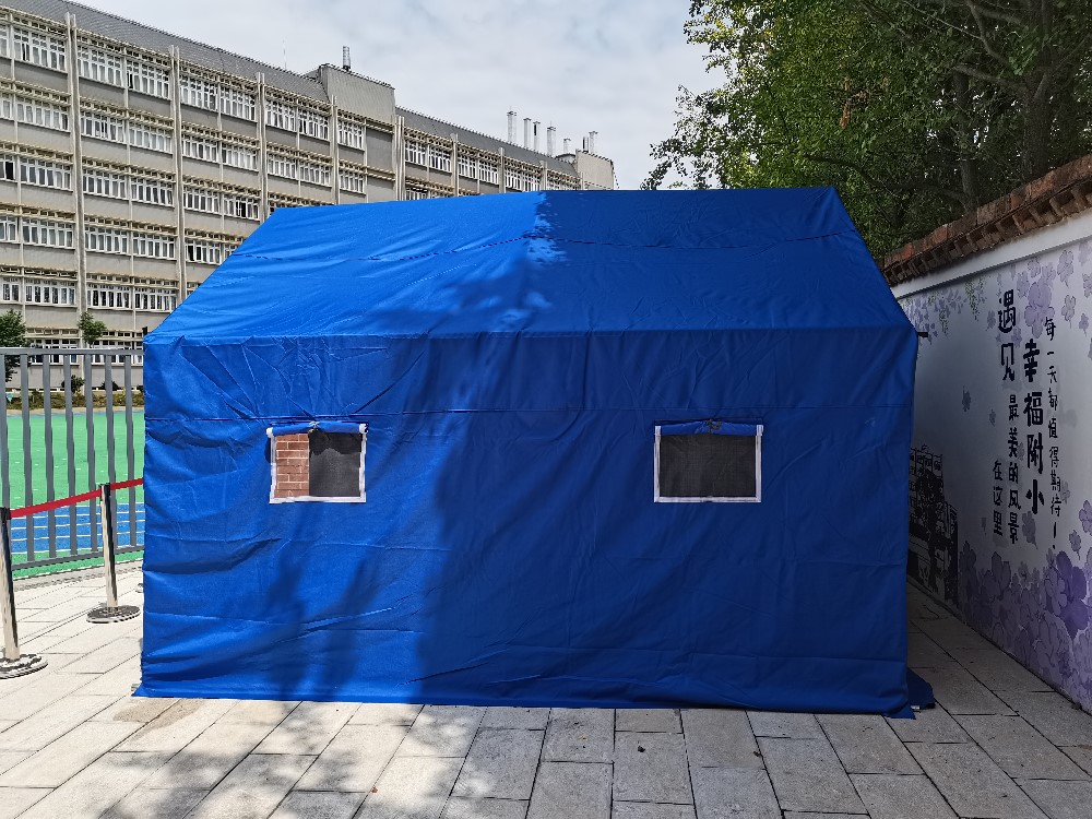 工厂救灾帐篷展示